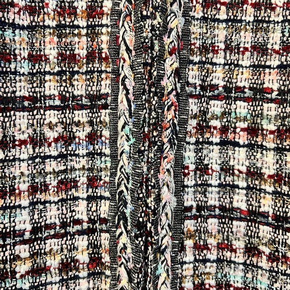 Talbots Multicolor Adele Tweed Jacket size 12 - Picture 5 of 13